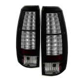 ALT-YD-CAV07-LED-BK Chevy Avalanche 07-13 LED Bakljus - Svarta Spyder Auto (1)