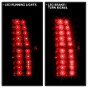 Chevy Avalanche 07-13 LED Bakljus - Röda Klara Spyder Auto