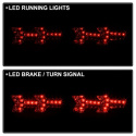 Chevy Camaro 10-13 LED Bakljus - Svarta Spyder Auto