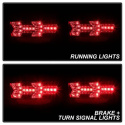 Chevy Camaro 10-13 LED Bakljus - Svarta Spyder Auto