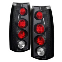 Chevy C/K Series 1500-3500 88-98 / Sierra 88-98 / Blazer 92-94 / Suburban 92-99 / Tahoe 94-99 / Escalade 99-00 Euro-style Bakljus - Svarta Spyder Auto