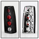 Chevy C/K Series 1500-3500 88-98 / Sierra 88-98 / Blazer 92-94 / Suburban 92-99 / Tahoe 94-99 / Escalade 99-00 Euro-style Bakljus - Svarta Spyder Auto