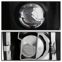 Chevy C/K Series 1500-3500 88-98 / Sierra 88-98 / Blazer 92-94 / Suburban 92-99 / Tahoe 94-99 / Escalade 99-00 Euro-style Bakljus - Svarta Spyder Auto