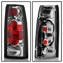 Chevy C/K Series 1500-3500 88-98 / Sierra 88-98 / Blazer 92-94 / Suburban 92-99 / Tahoe 94-99 / Escalade Euro-style Bakljus - Krom Spyder Auto
