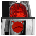 Chevy C/K Series 1500-3500 88-98 / Sierra 88-98 / Blazer 92-94 / Suburban 92-99 / Tahoe 94-99 / Escalade Euro-style Bakljus - Krom Spyder Auto