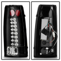 Chevy C/K Series 1500-3500 88-98 / Sierra 88-98 / Blazer 92-94 / Suburban 92-99 / Tahoe 94-99 / Escalade LED Bakljus - Svarta Spyder Auto