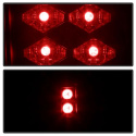 Chevy C/K Series 1500-3500 88-98 / Sierra 88-98 / Blazer 92-94 / Suburban 92-99 / Tahoe 94-99 / Escalade LED Bakljus - Svarta Röktonade Spyder Auto