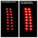 Chevy C/K Series 1500-3500 88-98 / Sierra 88-98 / Blazer 92-94 / Suburban 92-99 / Tahoe 94-99 / Escalade LED Bakljus - Svarta Röktonade Spyder Auto