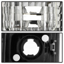 Chevy C/K Series 1500-3500 88-98 / Sierra 88-98 / Blazer 92-94 / Suburban 92-99 / Tahoe 94-99 / Escalade LED Bakljus - Krom Spyder Auto