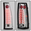 Chevy C/K Series 1500-3500 88-98 / Sierra 88-98 / Blazer 92-94 / Suburban 92-99 / Tahoe 94-99 / Escalade LED Bakljus - Krom Spyder Auto
