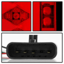 Chevy C/K Series 1500-3500 88-98 / Sierra 88-98 / Blazer 92-94 / Suburban 92-99 / Tahoe 94-99 / Escalade LED Bakljus - Röda Klara Spyder Auto