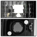 Chevy C/K Series 1500-3500 88-98 / Sierra 88-98 / Blazer 92-94 / Suburban 92-99 / Tahoe 94-99 / Escalade LED Bakljus - Röda Röktonade Spyder Auto
