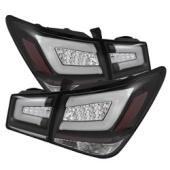 ALT-YD-CCRZ11-LBLED-BK Chevy Cruze 2011-2014 Ljuslist LED Bakljus - Svarta Spyder Auto (1)