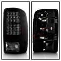 Chevy Suburban/Tahoe 1500/2500 00-06 / Yukon/Yukon XL 00-06 / Yukon Denali/Denali XL 01-06 LED Bakljus - Svarta Röktonade Spyder Auto
