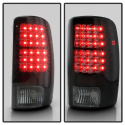 Chevy Suburban/Tahoe 1500/2500 00-06 / Yukon/Yukon XL 00-06 / Yukon Denali/Denali XL 01-06 LED Bakljus - Svarta Röktonade Spyder Auto