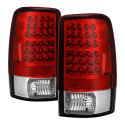 Chevy Suburban/Tahoe 1500/2500 00-06 / Yukon/Yukon XL 00-06 / Yukon Denali/Denali XL 01-06 LED Bakljus - Röda Klara Spyder Auto