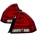Chevy Impala 2006-2013 LED Bakljus - Röda Klara Spyder Auto