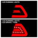 Chevy Impala 2006-2013 LED Bakljus - Röda Klara Spyder Auto