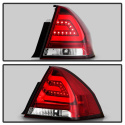 Chevy Impala 2006-2013 LED Bakljus - Röda Klara Spyder Auto
