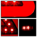 Chevy Impala 2006-2013 LED Bakljus - Röktonade Spyder Auto