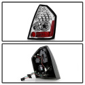 Chrysler 300 05-07 LED Bakljus - Krom Spyder Auto