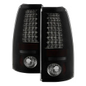 Chevy Silverado 1500/2500 03-06 (Passar ej stepside) LED Bakljus - Svarta Röktonade Spyder Auto