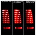 Chevy Silverado 1500/2500 03-06 (Passar ej stepside) LED Bakljus - Krom Spyder Auto