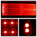 Chevy Silverado 1500/2500 03-06 (Passar ej stepside) LED Bakljus - Krom Spyder Auto
