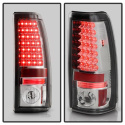 Chevy Silverado 1500/2500 03-06 (Passar ej stepside) LED Bakljus - Krom Spyder Auto