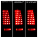 Chevy Silverado 1500/2500 03-06 (Passar ej stepside) LED Bakljus - Röda Klara Spyder Auto