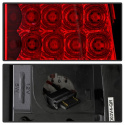 Chevy Silverado 1500/2500 03-06 (Passar ej stepside) LED Bakljus - Röda Klara Spyder Auto