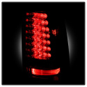 Chevy Silverado 1500/2500 03-06 (Passar ej stepside) LED Bakljus - Röda Klara Spyder Auto