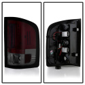Chevy Silverado 07-13 (Passar ej Modeller med dubbla backlampor typ 921) LED Bakljus - Röda Röktonade Spyder Auto