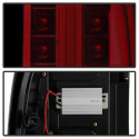 Chevy Silverado 07-13 (Passar ej Modeller med dubbla backlampor typ 921) LED Bakljus - Röda Röktonade Spyder Auto
