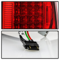 Chevy S10 94-04 / Sonoma 94-04 / Isuzu Hombre 96-00 LED Bakljus - Röda Klara Spyder Auto