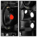 Chevy Silverado 1500/2500 99-02 (Passar ej stepside) / Sierra 1500/2500/3500 99-03 Euro-style Bakljus - Krom Spyder Auto