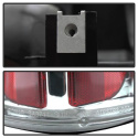 Chevy Silverado 1500/2500 99-02 (Passar ej stepside) / Sierra 1500/2500/3500 99-03 Euro-style Bakljus - Krom Spyder Auto