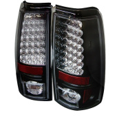 ALT-YD-CS99-LED-BK Chevy Silverado 1500/2500 99-02 (Passar ej stepside) / Sierra 1500/2500/3500 99-03 LED Bakljus - Svarta Spyder Auto (1)
