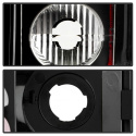 Chevy Silverado 1500/2500 99-02 (Passar ej stepside) / Sierra 1500/2500/3500 99-03 LED Bakljus - Svarta Spyder Auto