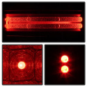 Chevy Silverado 1500/2500 99-02 (Passar ej stepside) / Sierra 1500/2500/3500 99-03 LED Bakljus - Svarta Röktonade Spyder Auto