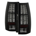 Chevy Suburban/Tahoe 07-14 / Yukon/Yukon Denali 07-14 - LED Bakljus - Svarta Röktonade Spyder Auto