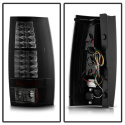 Chevy Suburban/Tahoe 07-14 / Yukon/Yukon Denali 07-14 - LED Bakljus - Svarta Röktonade Spyder Auto