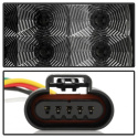 Chevy Suburban/Tahoe 07-14 / Yukon/Yukon Denali 07-14 - LED Bakljus - Svarta Röktonade Spyder Auto