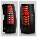 Chevy Suburban/Tahoe 07-14 / Yukon/Yukon Denali 07-14 - LED Bakljus - Svarta Röktonade Spyder Auto