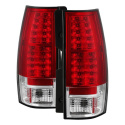 Chevy Suburban/Tahoe 07-14 / Yukon/Yukon Denali 07-14 - LED Bakljus - Röda Klara Spyder Auto