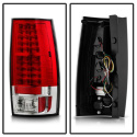 Chevy Suburban/Tahoe 07-14 / Yukon/Yukon Denali 07-14 - LED Bakljus - Röda Klara Spyder Auto