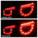 Chevy SS 2014-2016 LED Bakljus - Svarta Spyder Auto
