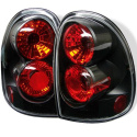 Dodge Caravan 96-00 / Durango 98-03 / Chrysler Town & Country 96-00 / Voyager/Grand Voyager 96-00 Euro-style Bakljus - Svarta Spyder Auto