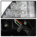 Dodge Magnum 05-08 LED Bakljus - Svarta Spyder Auto