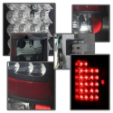 Dodge Ram 02-06 1500 / Ram 2500/3500 03-06 LED Tail Light - Svarta Röktonade Spyder Auto